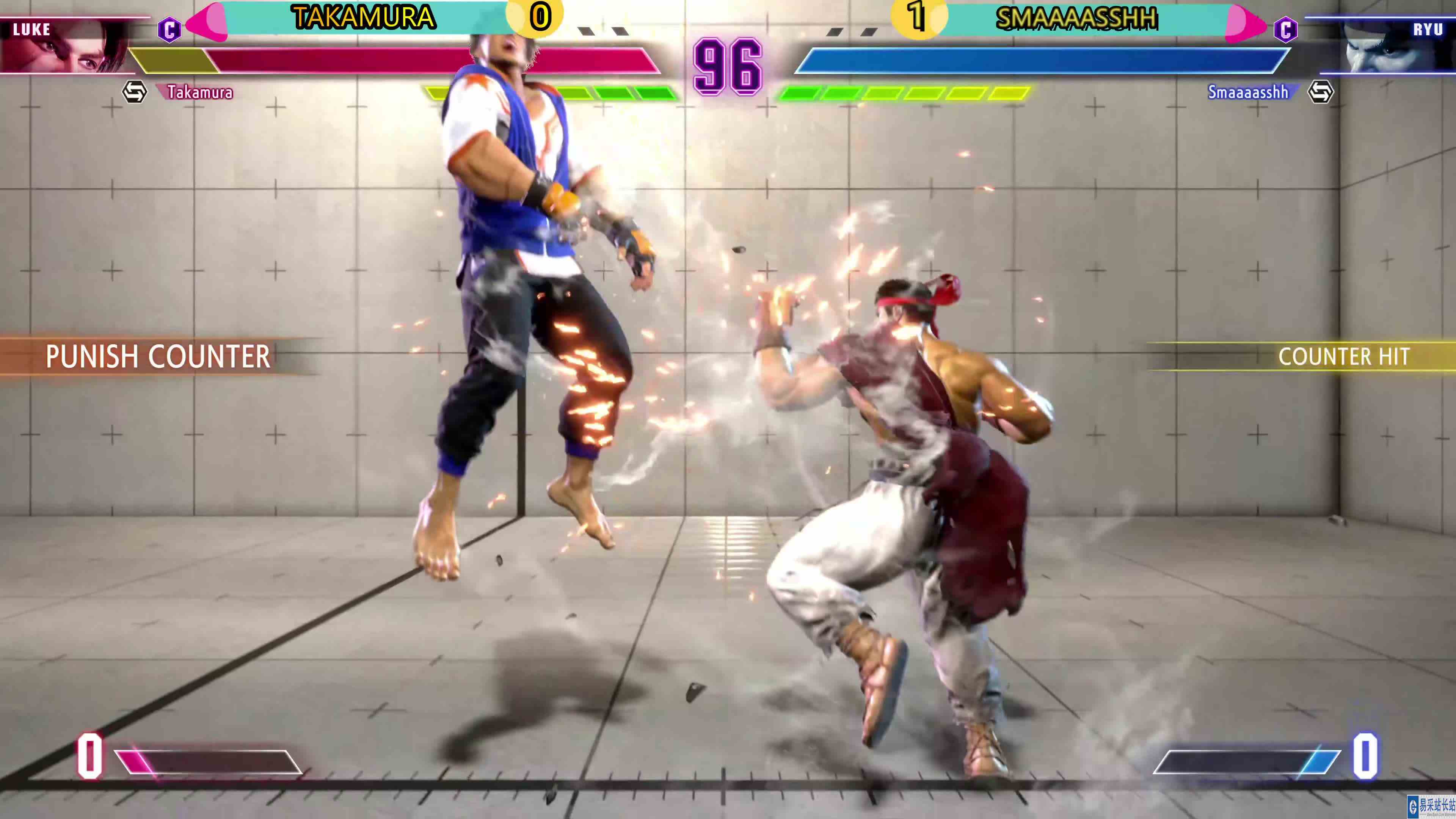 街霸 6：TAKAMURA（卢克）VS SMASH（隆） #游戏新星扶持计划 
