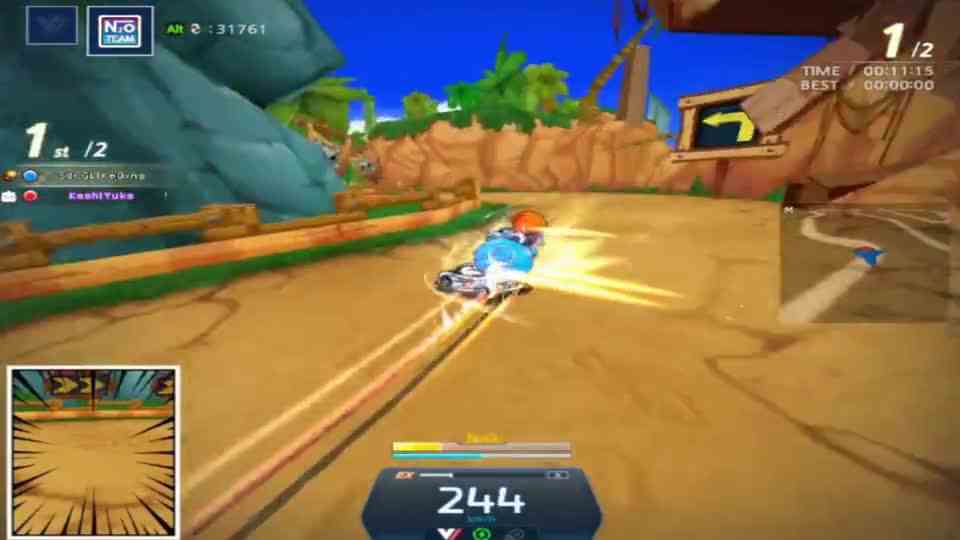 跑跑卡丁车：韩服选手太厉害了，这把又输了，怎么能赢