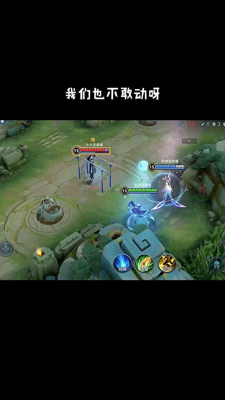 王者荣耀：我们也不敢动啊！