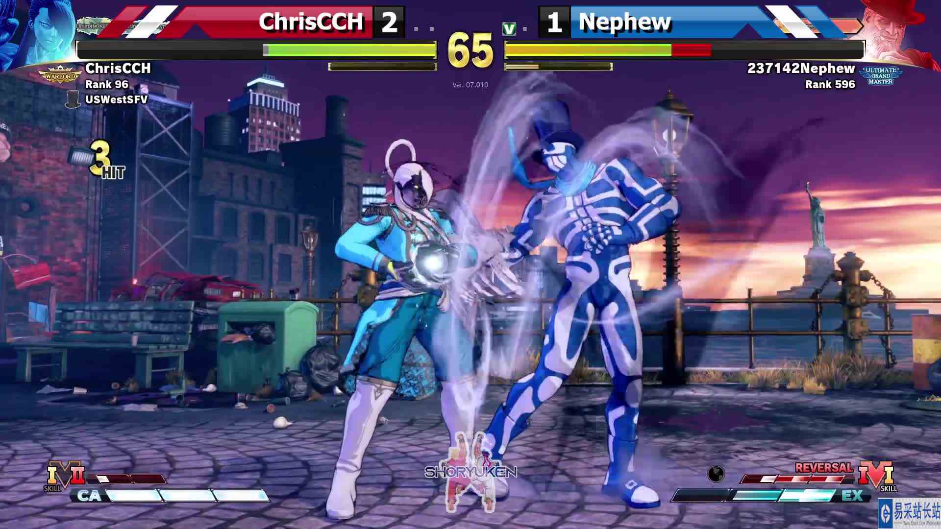 街霸 5：Nep（极）VS ChrisCCH（塞斯） #游戏新星扶持计划 