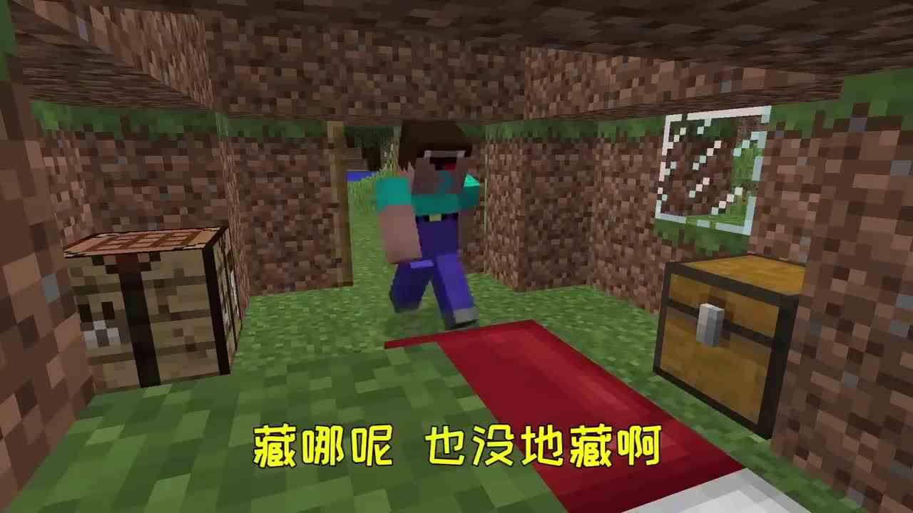 我的世界：霸王龙袭击，大神搭建空中花园也难逃一劫？