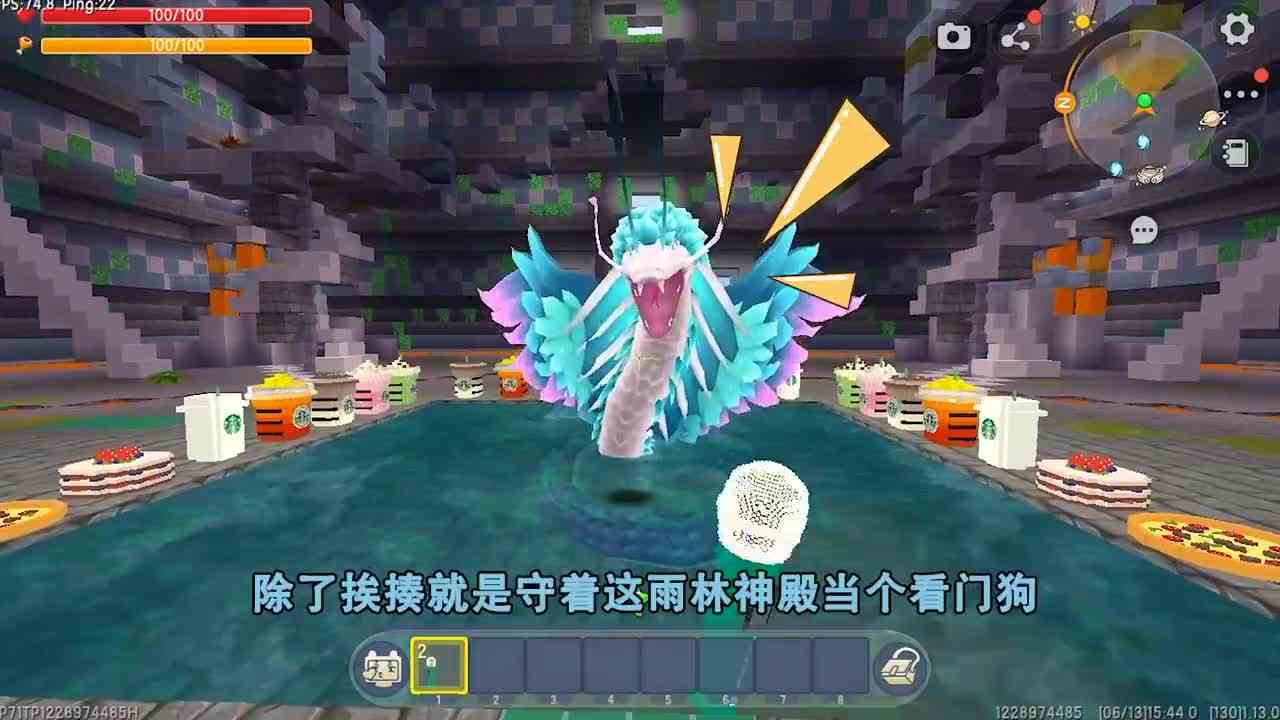 迷你世界：假如生物有故事！空岛黑商收钱讲故事，羽蛇神弃职摆烂