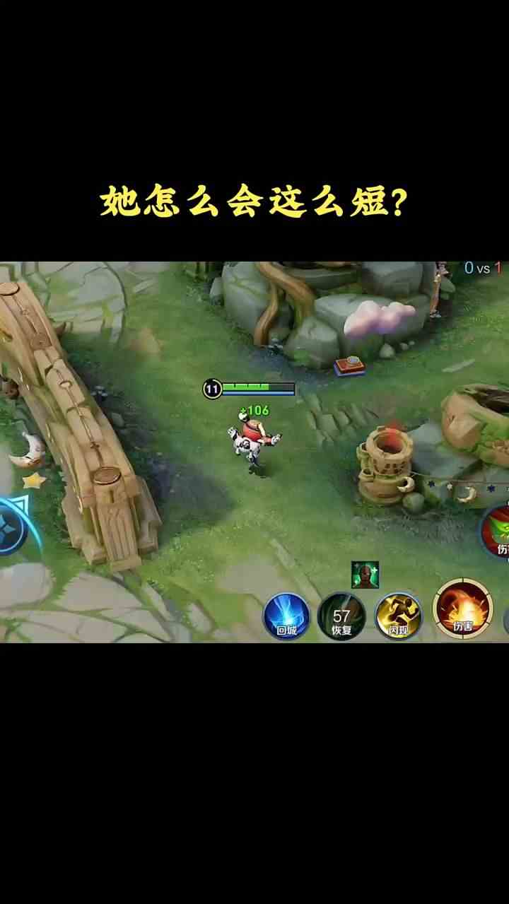 王者荣耀：她怎么会这么短？