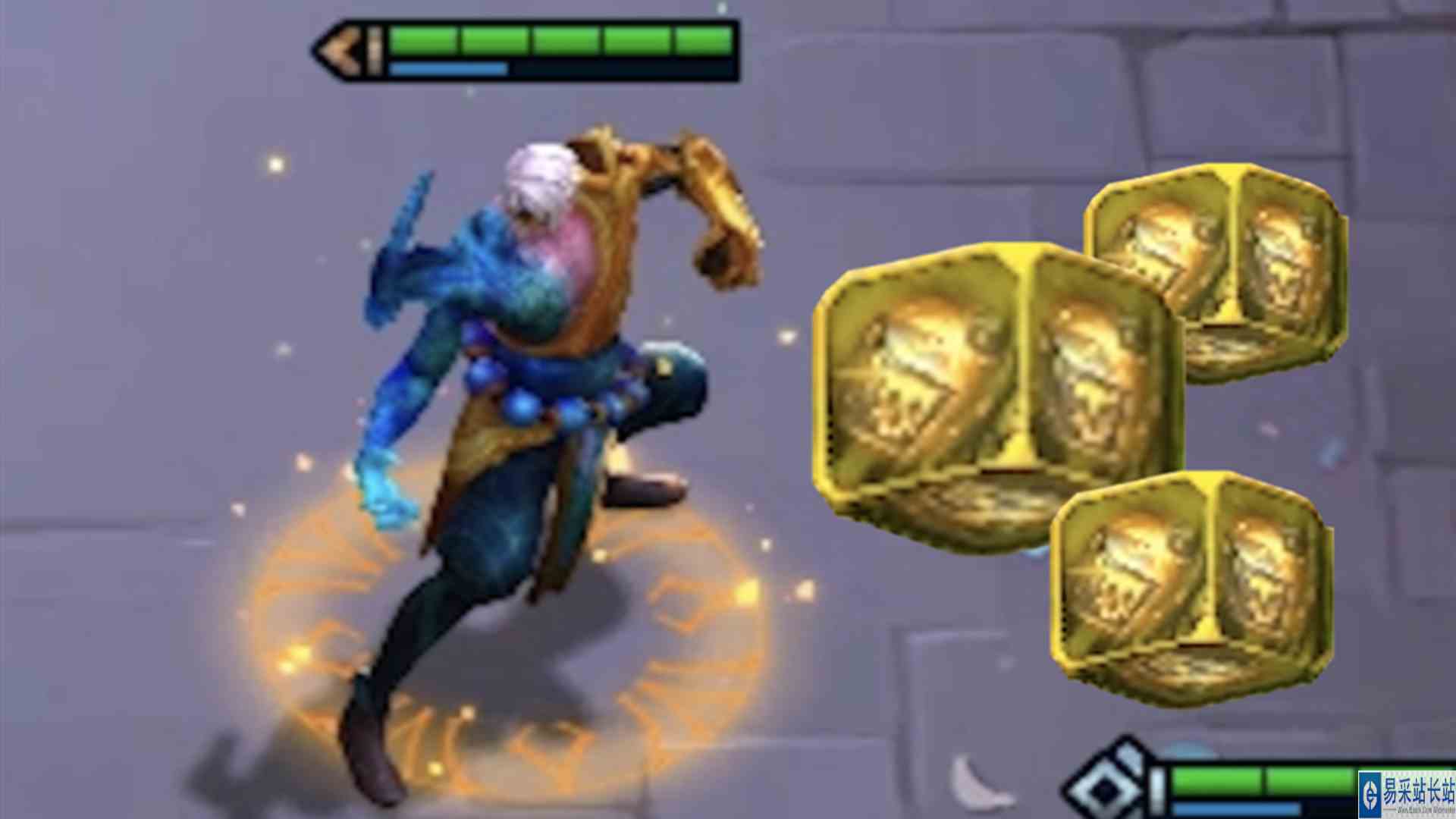 3个骰子摇不到2星盲僧，却意外收获3星男枪？发牌员这波666666#云顶之弈#三星男枪