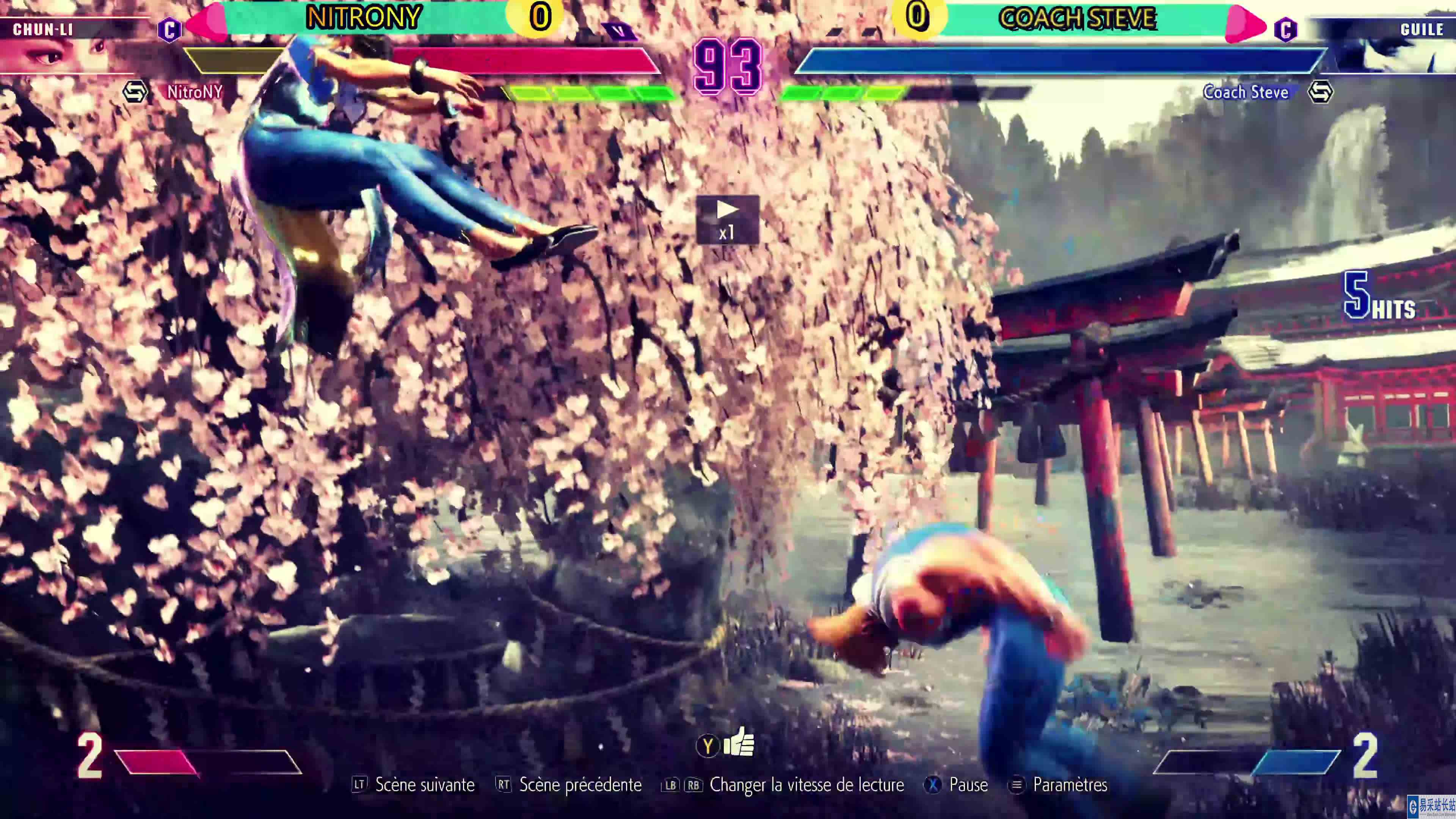 街霸 6：NITRO（春丽）VS COACHSTEVE（古烈） #游戏新星扶持计划 