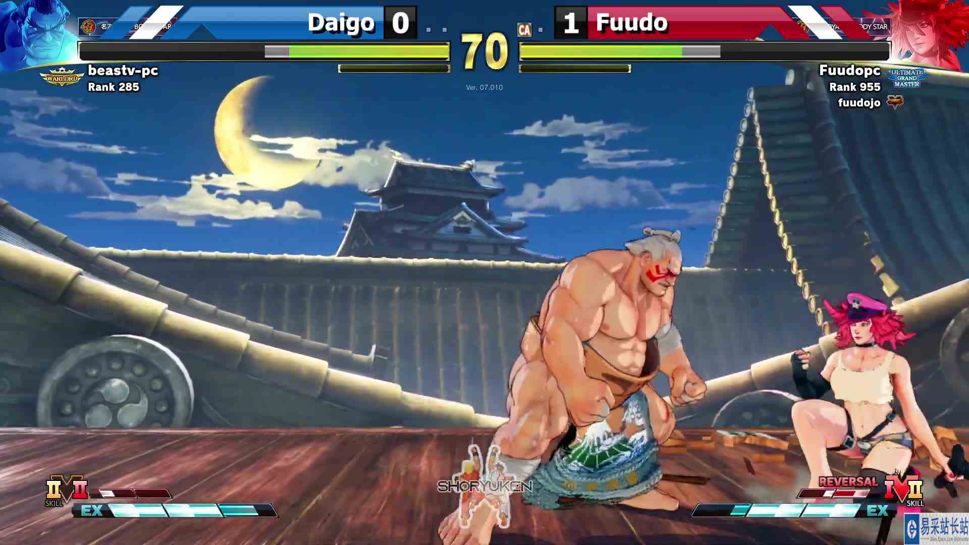 街霸 5：梅原大吾（本田）VS 福多（Posion） #游戏新星扶持计划 