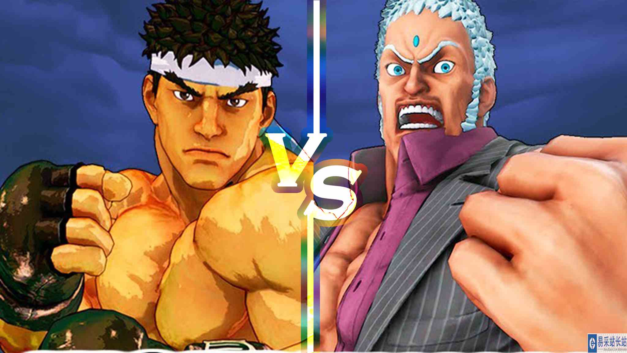 街霸 5：Justfog（隆）VS Jinjjany（尤里安） #游戏新星扶持计划#街头霸王