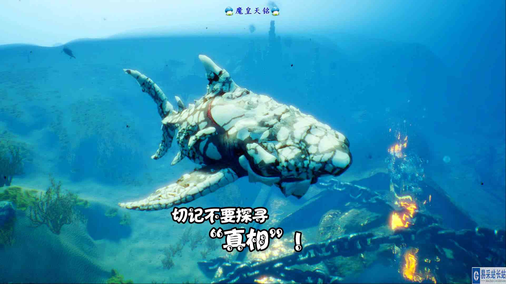 天铭 食人鲨 38 切记不要探寻“真相”！#食人鲨#海底大猎杀