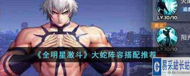 《全明星激斗》大蛇阵容搭配推荐