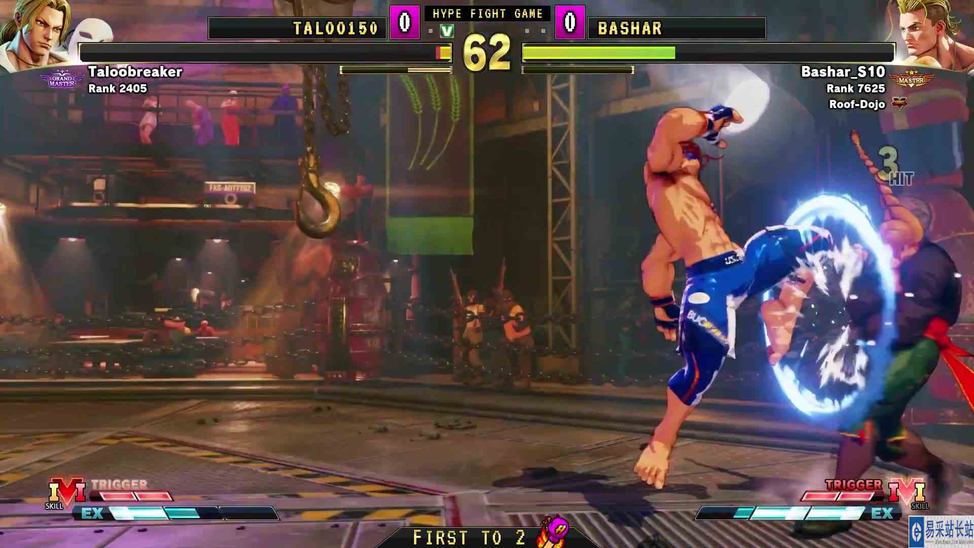 街霸 5：Taloo（巴洛克）VS Bashar（卢克） #游戏新星扶持计划 