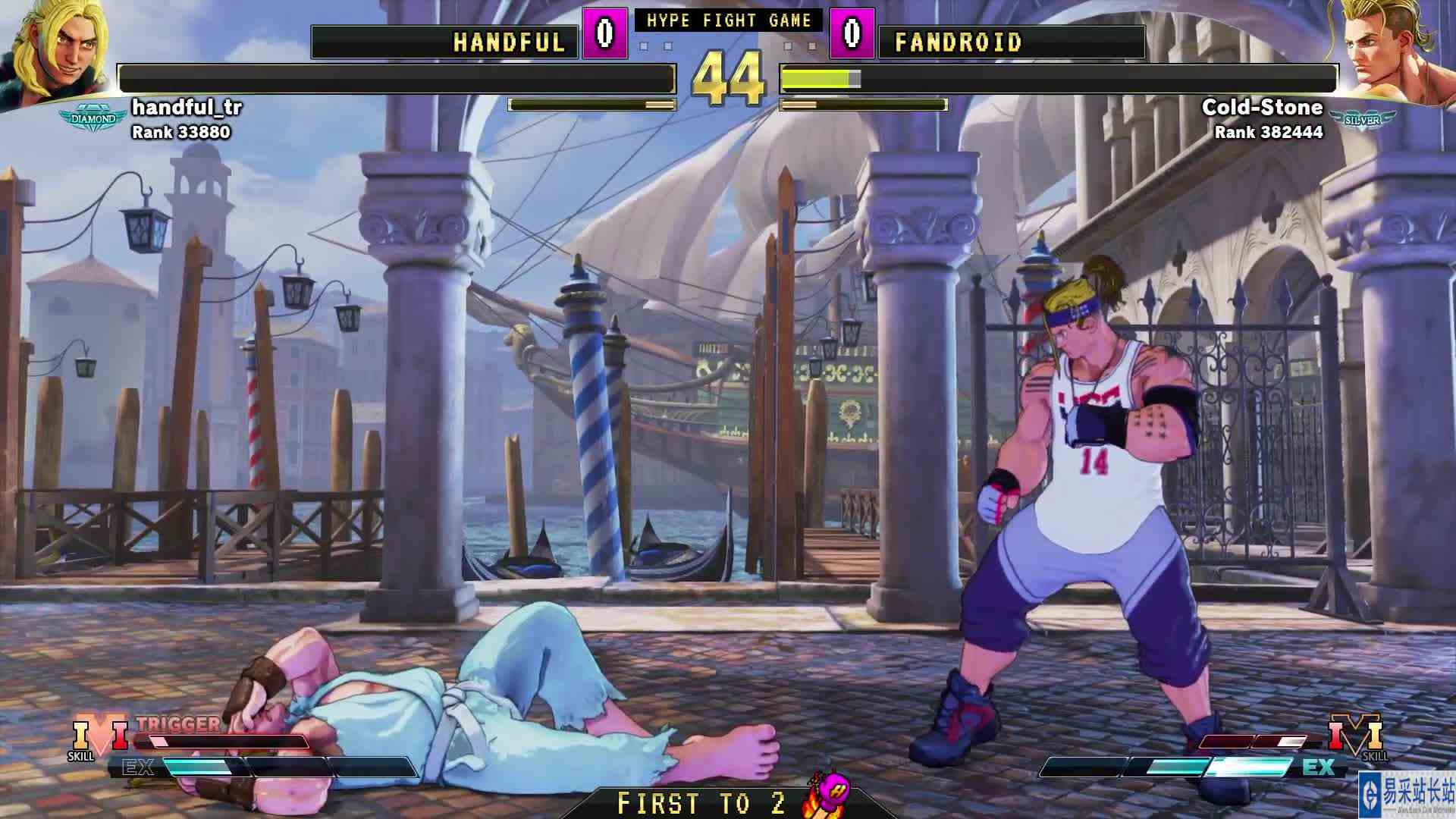 街霸 5：Handful（肯）VS Fandroid（卢克） #游戏新星扶持计划 