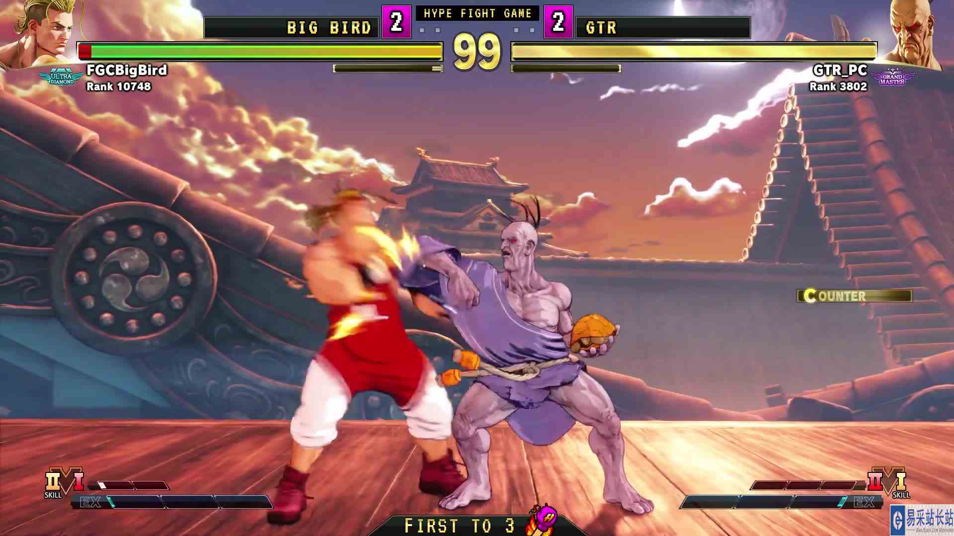 街霸 5：大鸟（卢克）VS Gtr（欧罗） #游戏新星扶持计划 