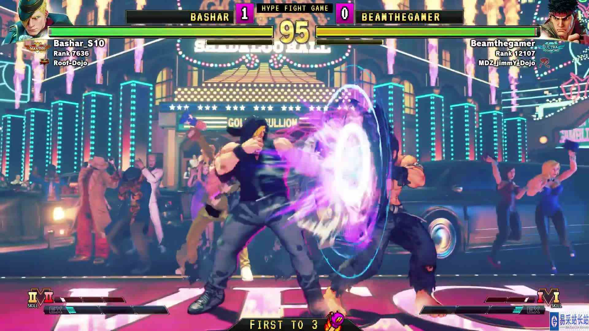 街霸 5：Bashar（艾德）VS BGamer（隆） #游戏新星扶持计划 