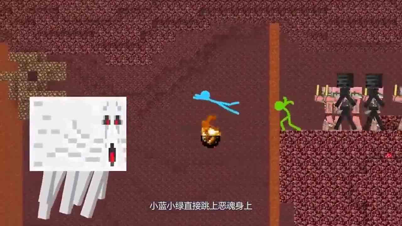 我的世界：当火柴人遇到我的世界12，另一个世界？