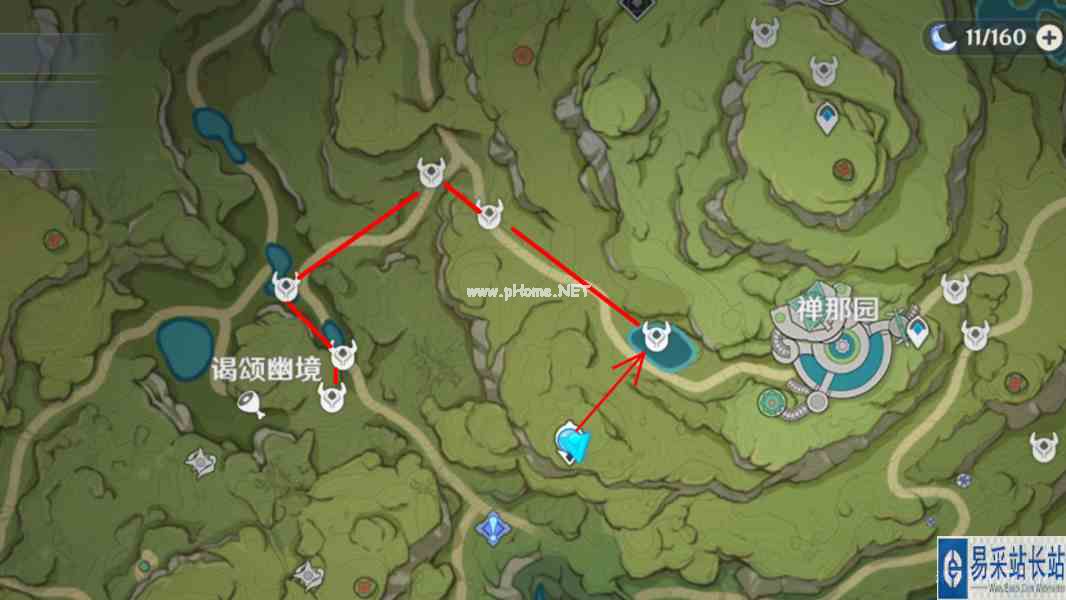 《原神》草神突破材料蕈兽孢子速刷路线攻略