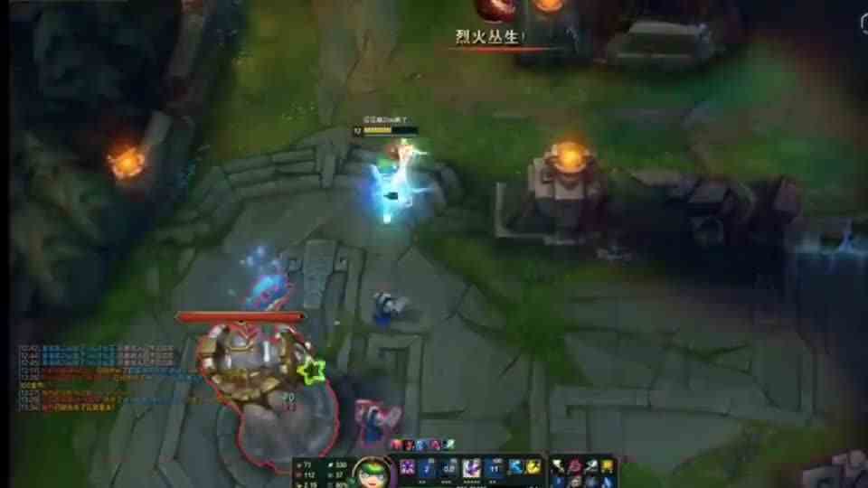 英雄联盟：这个璐璐是认真的吗，辅助的拆塔速度居然这么快！