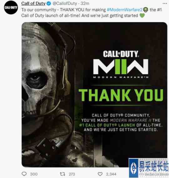 游戏账号被封解禁无果 COD玩家去动视总部要跟客服真人对线