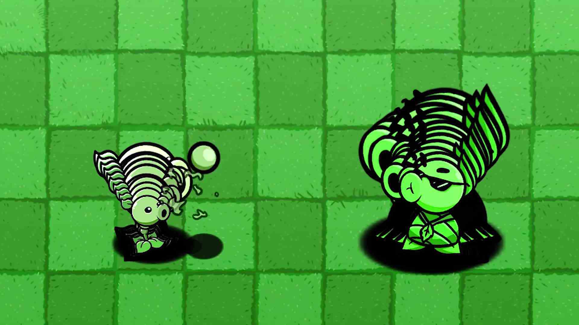 植物大战僵尸：叠加植物相互对射，结局会一样吗？