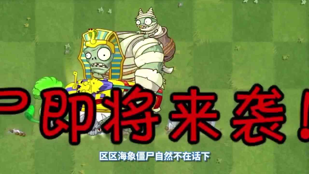 植物大战僵尸：海象僵尸也能吃脑子？结果有点意外！