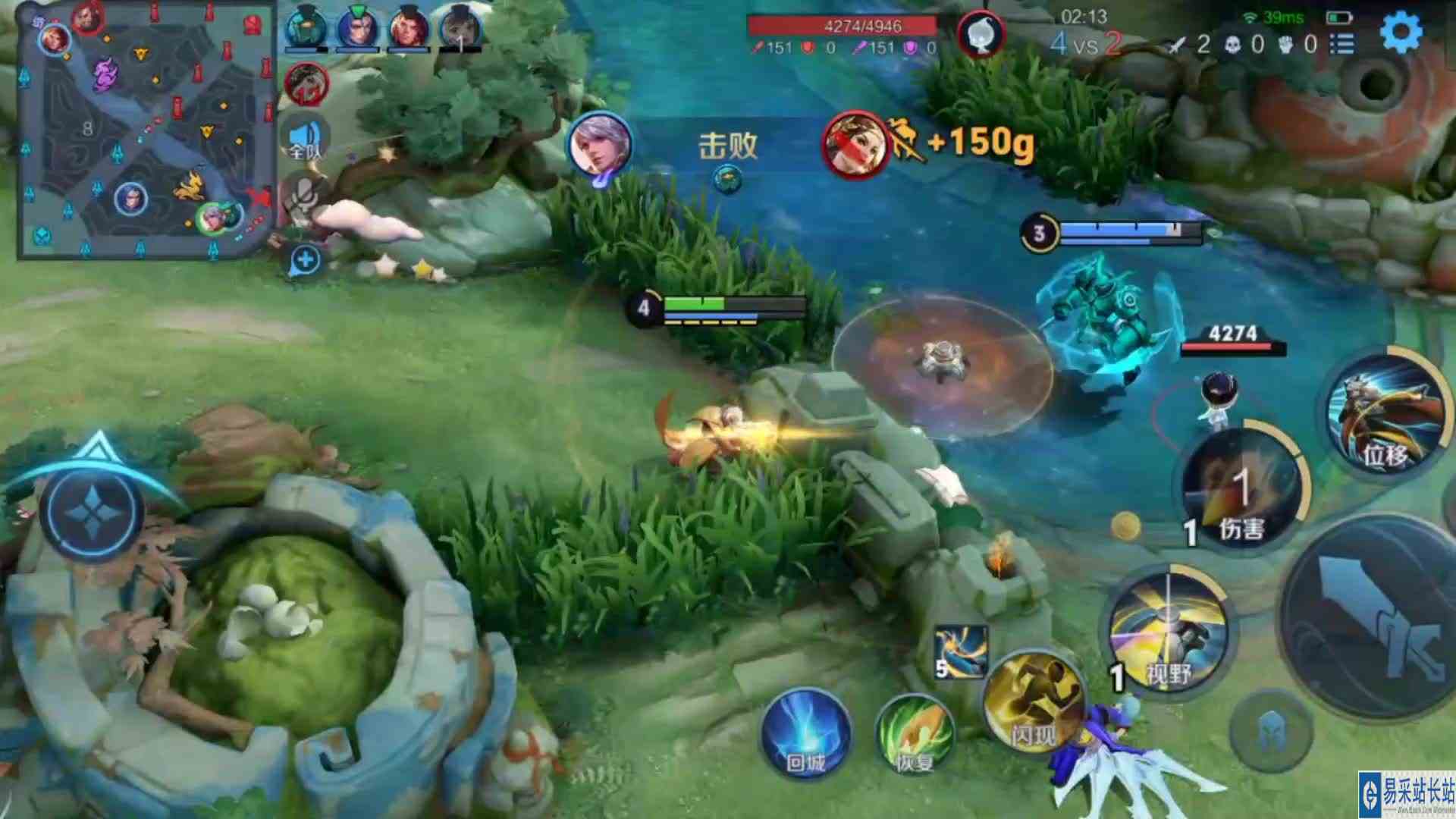 这一刻我感觉人qiang合一了