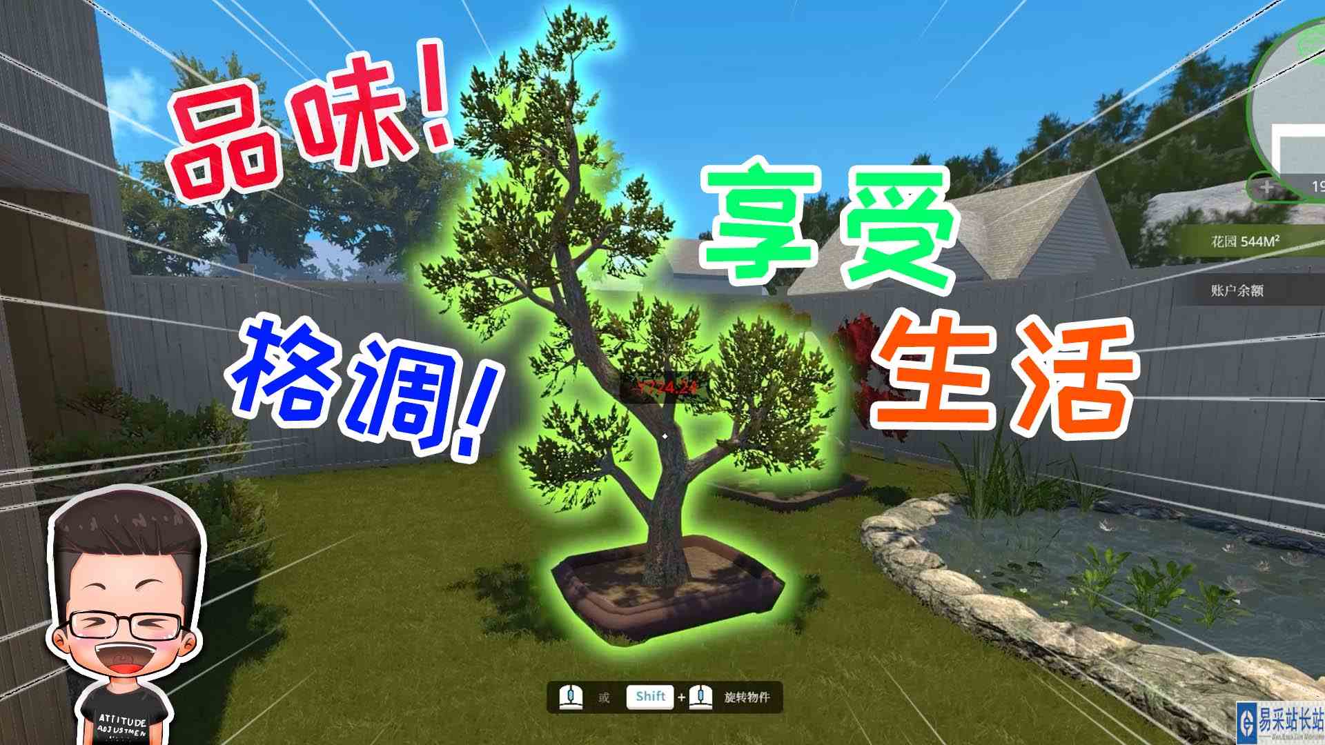 金牌保洁员129 院子里放几个盆栽，我也感受一下高雅生活 元叔游戏