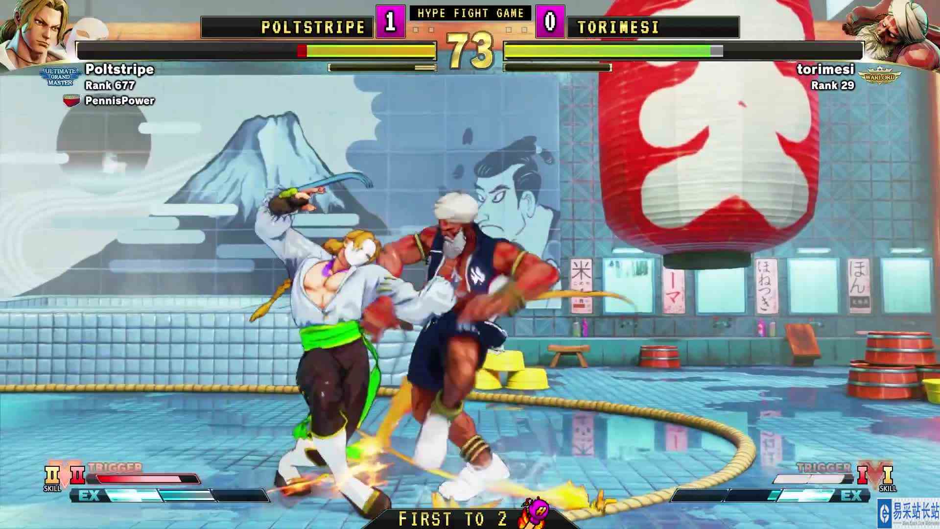 街霸 5：Poltstripe（巴洛克）VS Torimesi（达尔西姆） #游戏新星扶持计划 