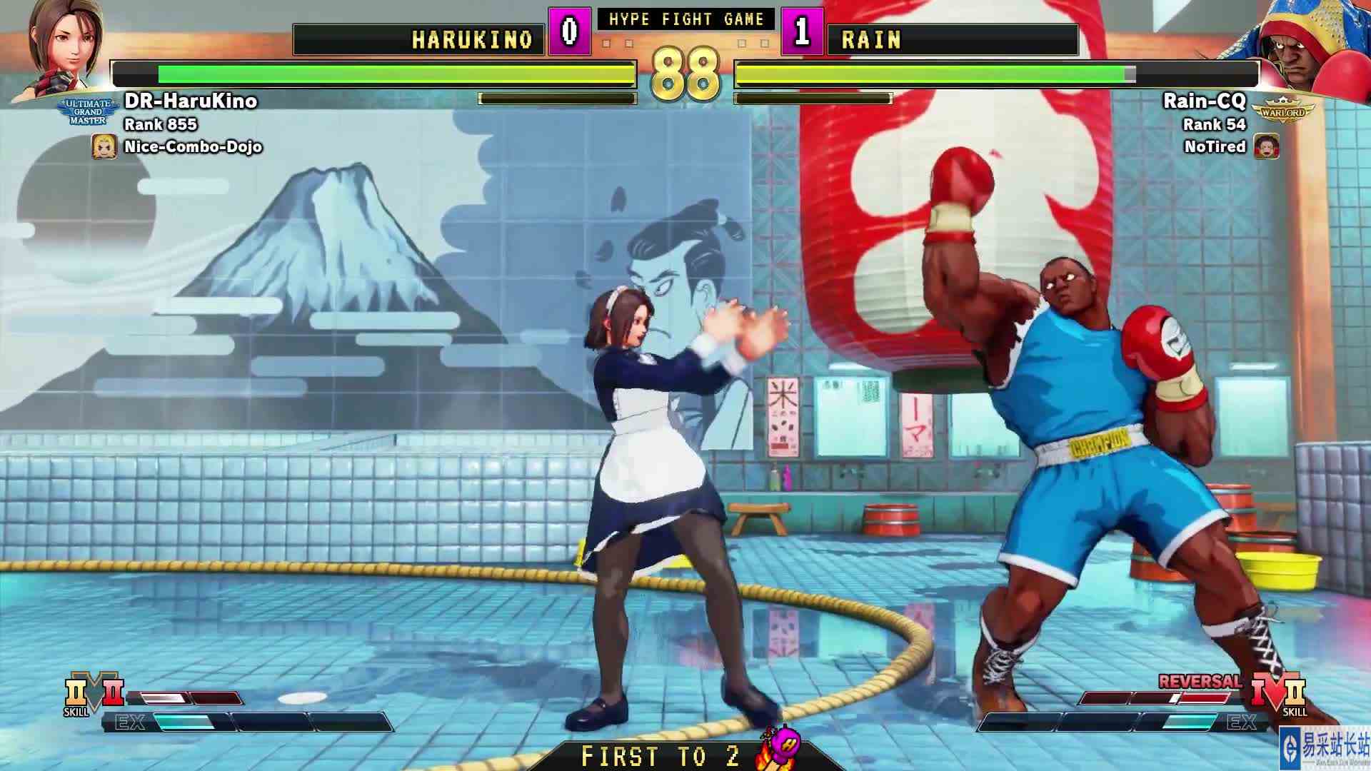 街霸 5：Harukino（风间晶）VS Rain（拜森） #游戏新星扶持计划 