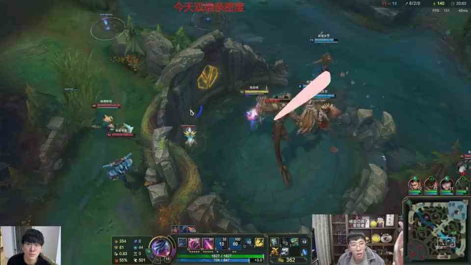 兰林汉：上单烬12\-3\-9秀翻全场，上路一打二，把剑魔和男刀秀麻了