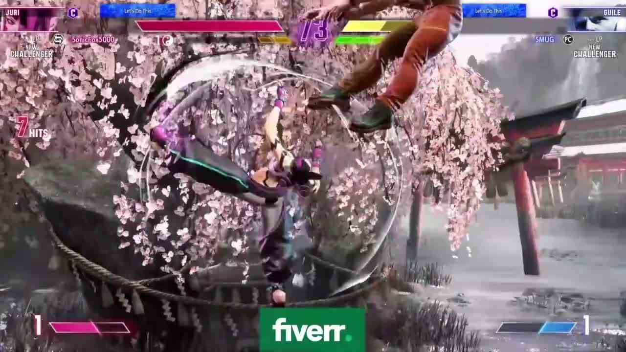 街霸6：朱莉邪气逼人，音速狐的踩脸超杀让古烈瞬间崩溃（1）