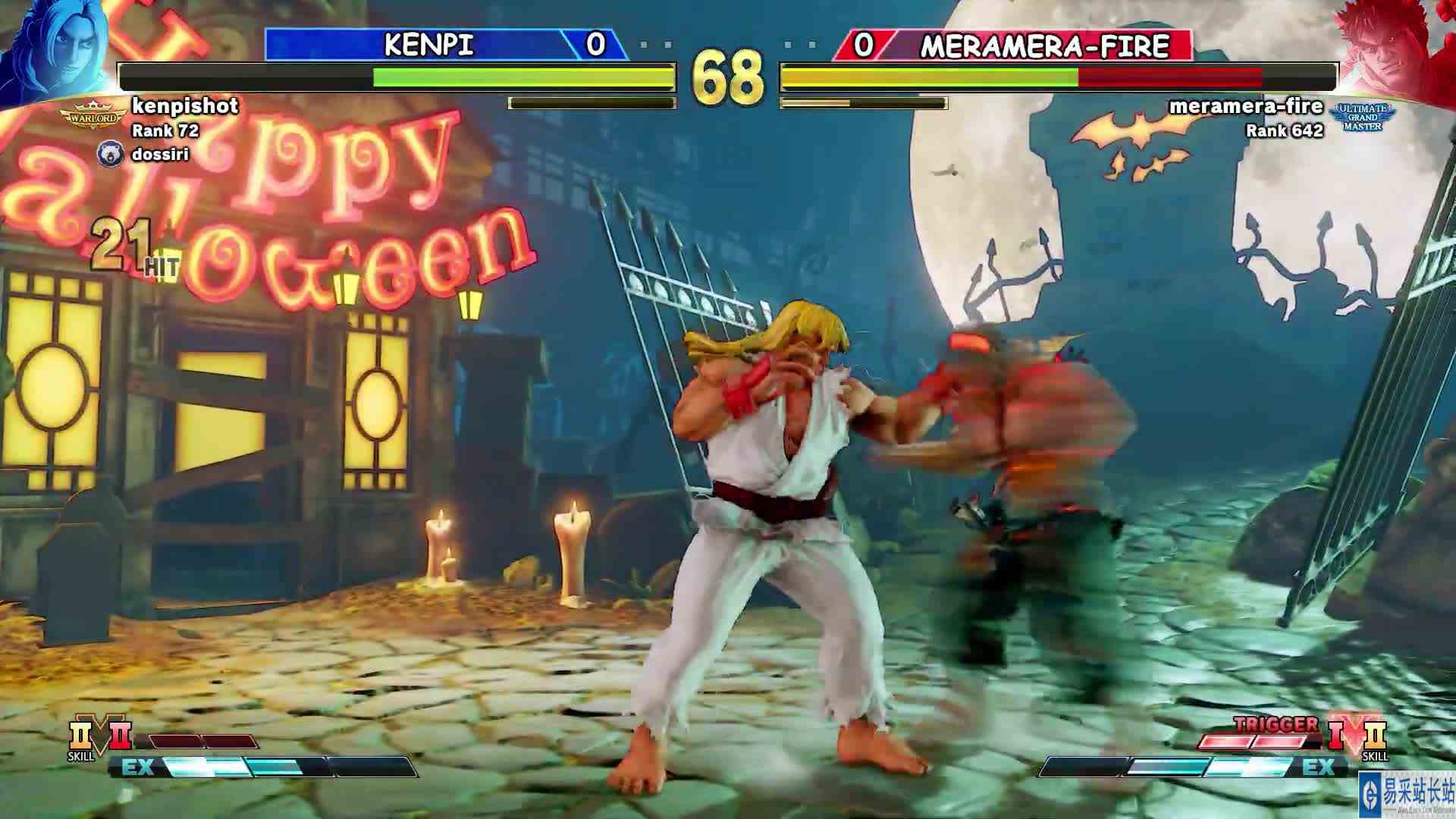 街霸 5：Kenpi（肯）VS Meramera（影隆） #游戏新星扶持计划 