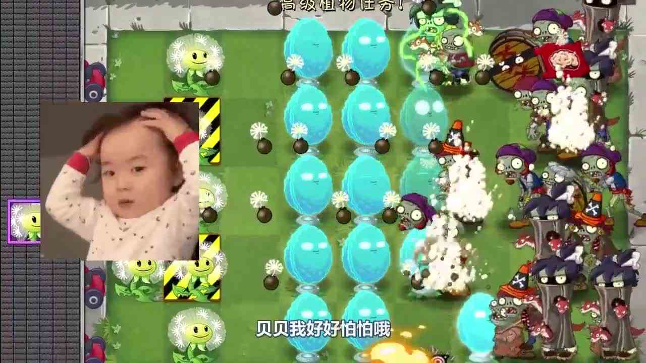 植物大战僵尸：真不是小妹我欺负人！是小僵尸们太菜啦！
