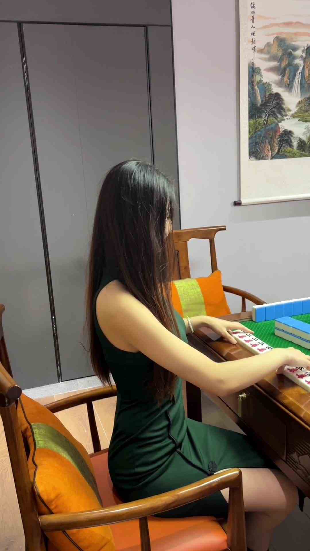 不会打麻将的几个小伙伴一起拍麻将 #我是Vlogger 