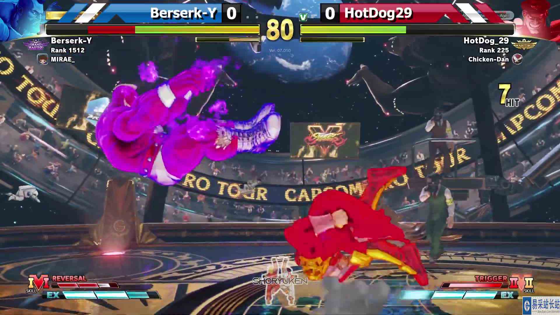 街霸 5：HotDog29（维嘉）VS BerserkY（桑吉尔夫） #游戏新星扶持计划 