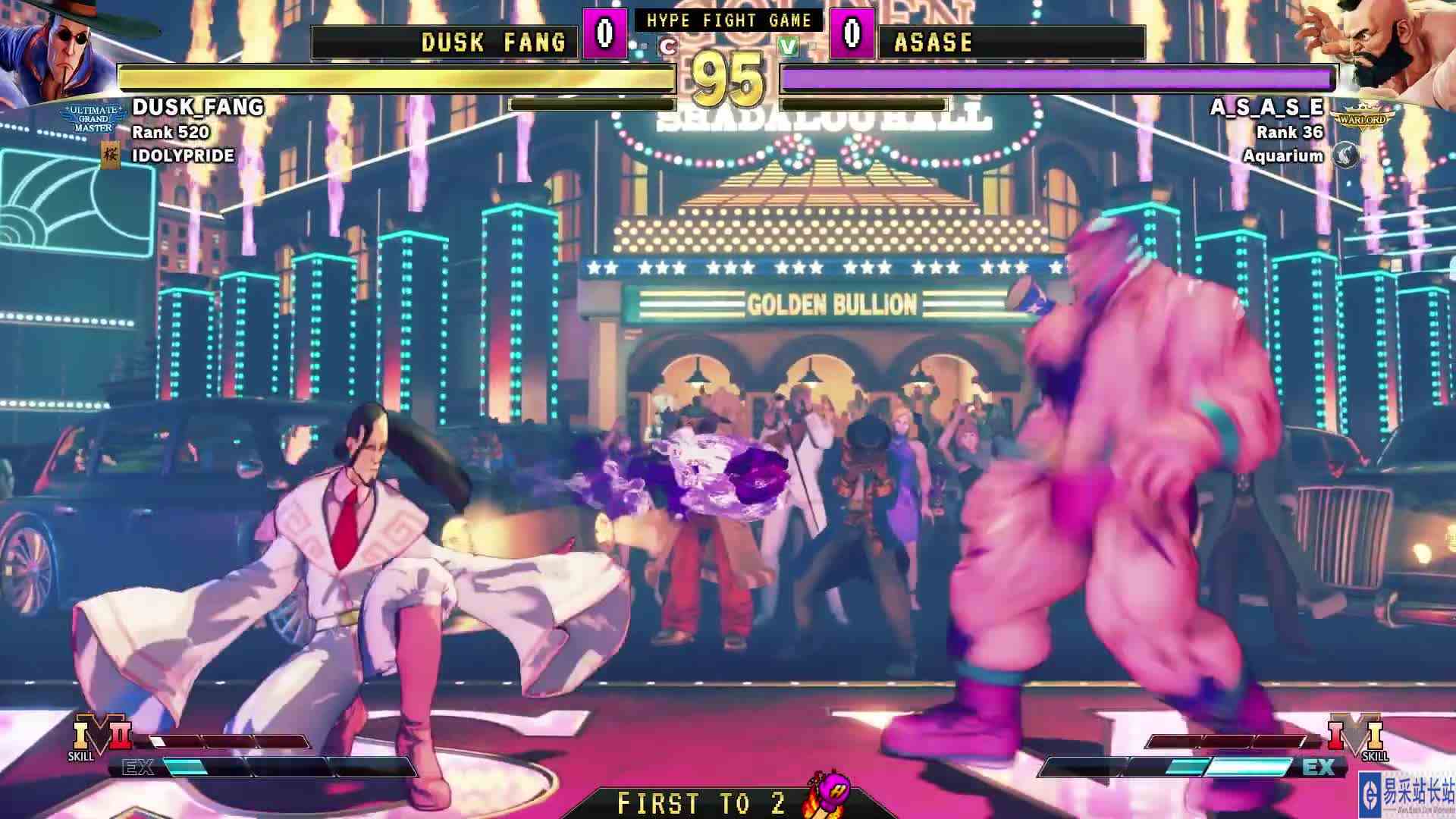 街霸 5：DuskFang（FANG）VS Asase（桑吉尔夫） #游戏新星扶持计划 