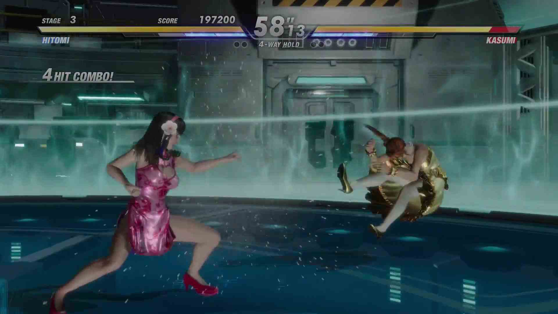 DOA6 瞳（我最喜欢使用的人物）街机模式 通关