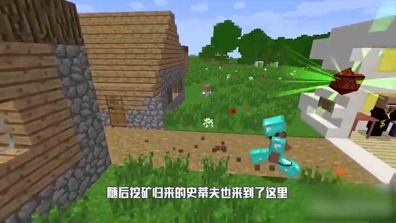 我的世界：史蒂夫花大价钱买的神秘宝箱，竟然不如阿呆的一元钱？