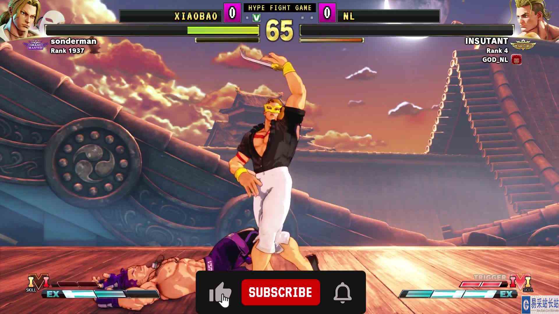 街霸 5：Xiaobao（巴洛克）VS NL（卢克） #游戏新星扶持计划 