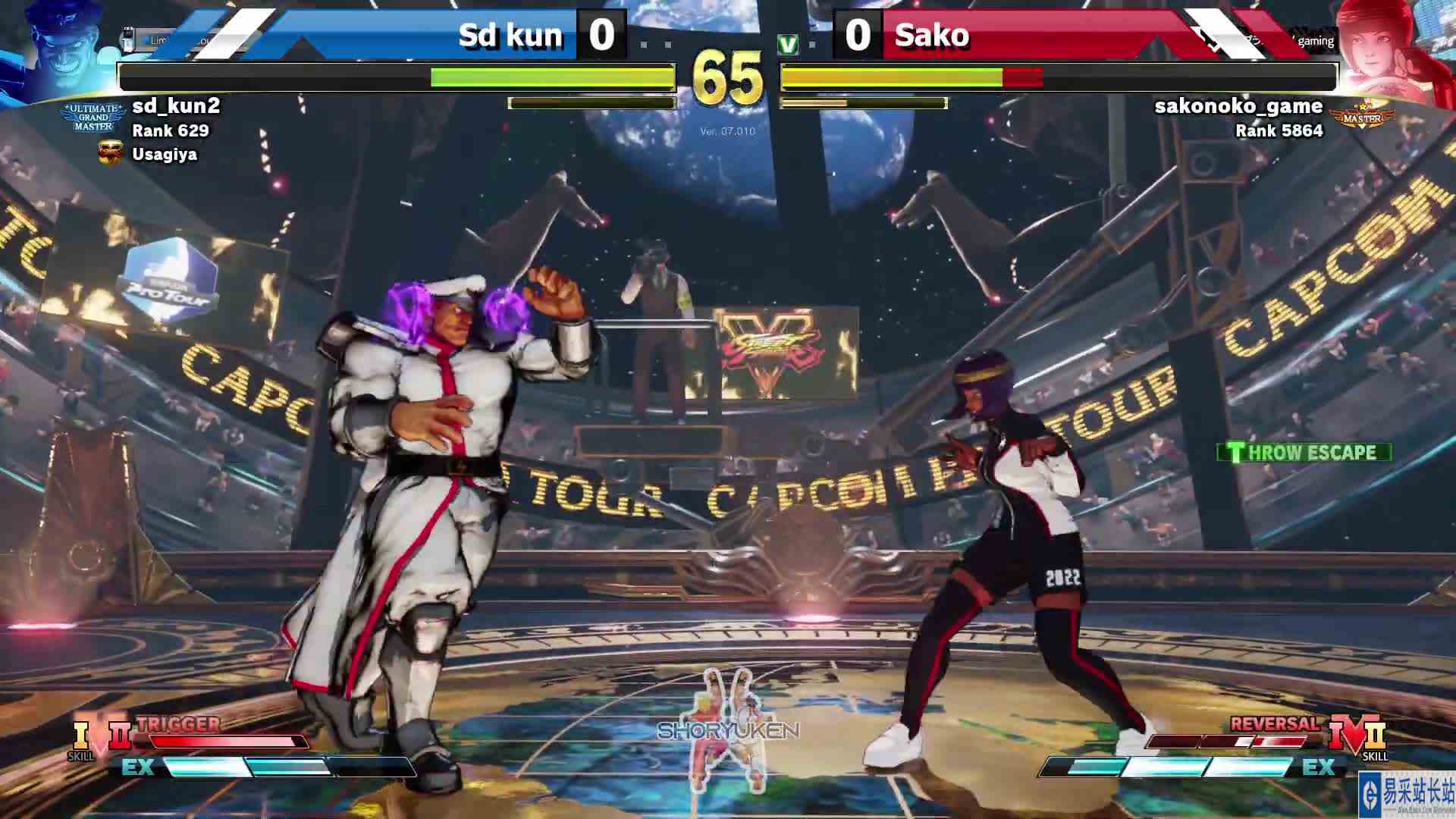 街霸 5：Sako（麦奈特）VS SDKun（维嘉） #游戏新星扶持计划 