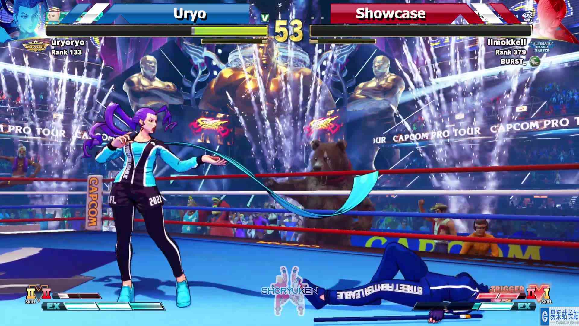 街霸 5：Uryo（罗丝）1 VS 5 #游戏新星扶持计划 