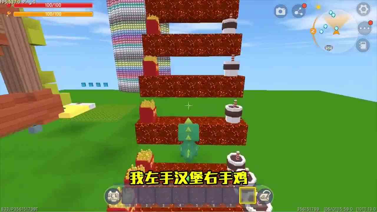 迷你世界：小学生酷跑！通关零食任吃，买玩具皮肤，还能逛游乐园