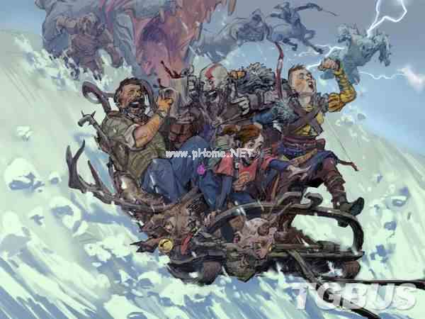 《战神诸神黄昏》SIE第一方工作室 友方庆发售贺图