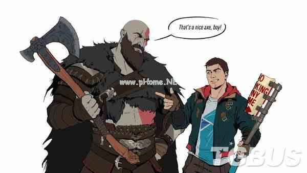 《战神诸神黄昏》SIE第一方工作室 友方庆发售贺图