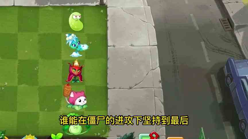 植物大战僵尸：猫尾草能否找出神秘人，完成进化呢？