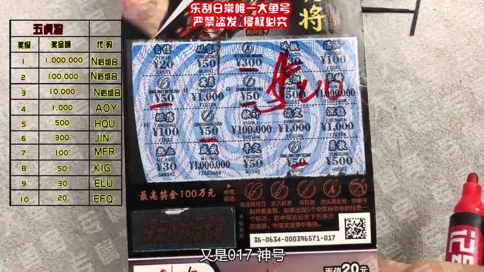 五虎将申请出战！爆个奖还不是手到擒来！