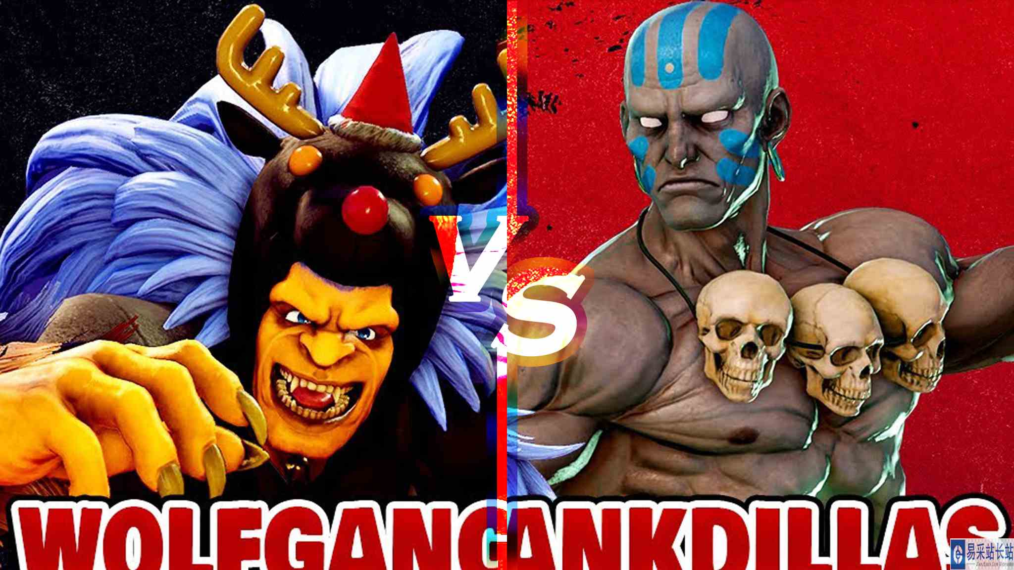 街霸 5：WOLFGANG（布兰卡）VS 丹（达尔西姆） #游戏新星扶持计划#游戏