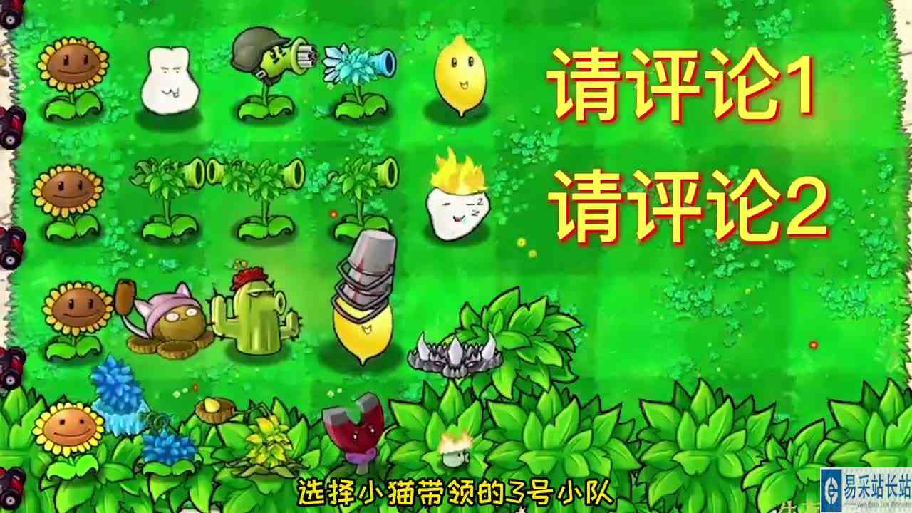 植物大战僵尸：4大植物小队保护向日葵，谁能抵挡所有僵尸？