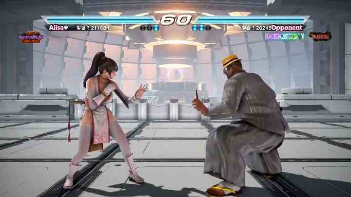 铁拳7的对局 州光 VS 严龙