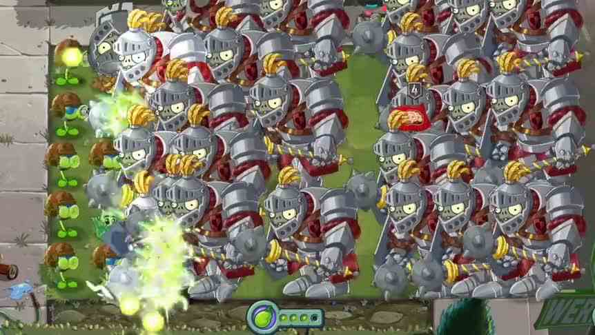Pvz2：哪种植物能在芦荟加成下击败40只近卫巨人？
