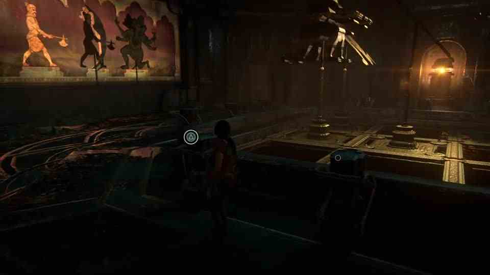 PS4【神秘海域4：失落的遗产】皮影戏拼图最少步骤解法