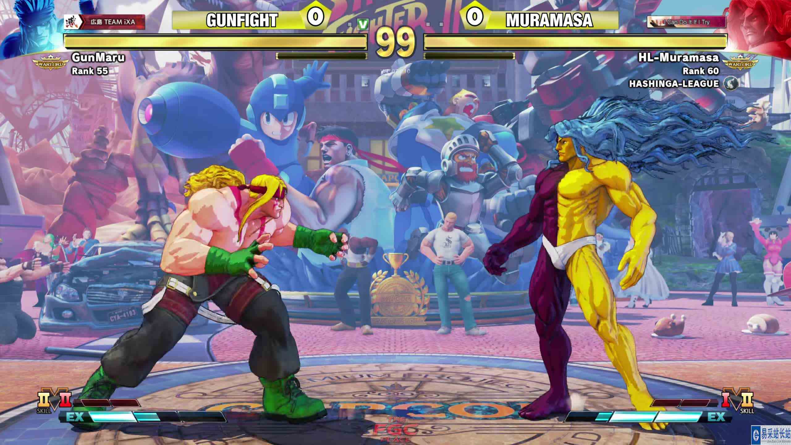 街霸 5：励志哥（阿历克斯）VS Muramasa（吉尔） #游戏新星扶持计划 
